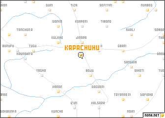 map of Kapachuhu