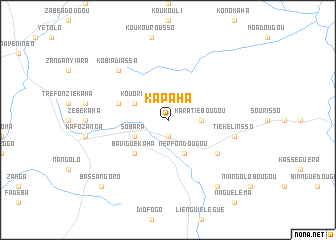 map of Kapaha