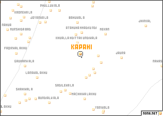 map of Kapahi