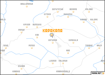 map of Kapakana