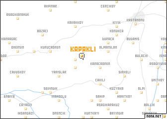 map of Kapaklı