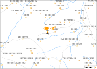 map of Kapak