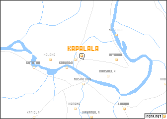 map of Kapalala