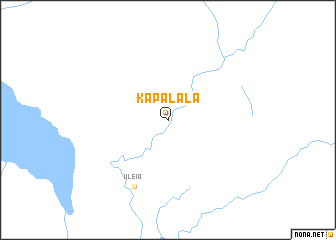 map of Kapalala