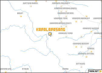 map of Kapalapasang