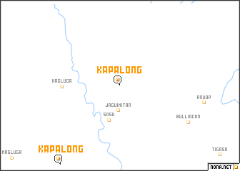 map of Kapalong