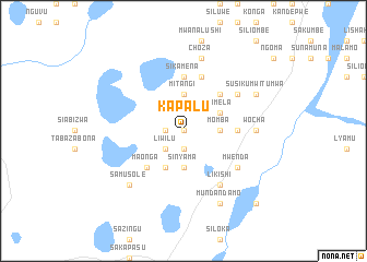 map of Kapalu