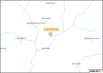 map of Kapama