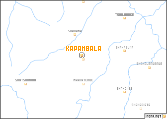 map of Kapambala