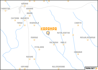 map of Kapampa