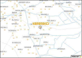 map of Kǝpǝnǝkçi