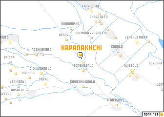 map of Kʼapʼanakhchʼi