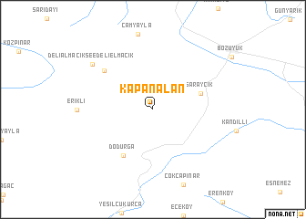 map of Kapanalan