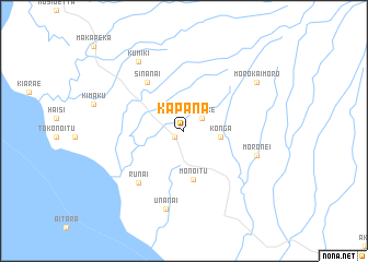 map of Kapana