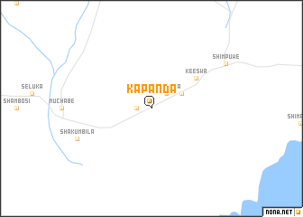 map of Kapanda