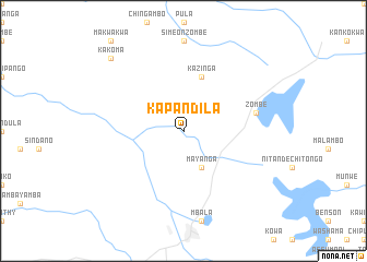 map of Kapandila