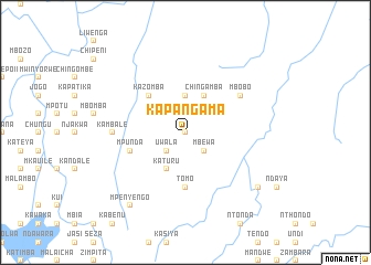 map of Kapangama