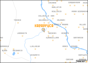 map of Kapapfuca