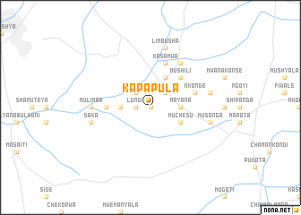 map of Kapapula