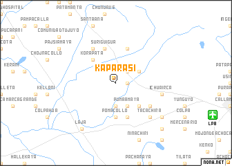 map of Kaparasi