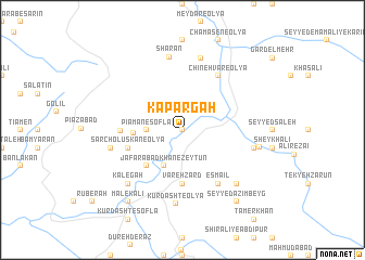 map of Kapargah