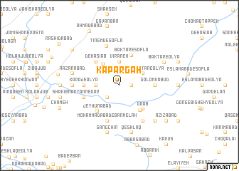 map of Kapargāh