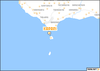 map of Kap\