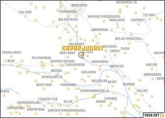 map of Kapar Jūdakī