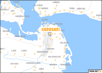 map of Kapasari