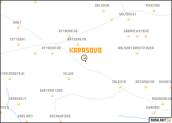 map of Kapasovo