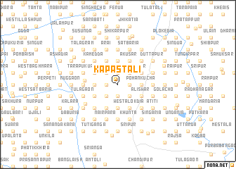 map of Kapāstali
