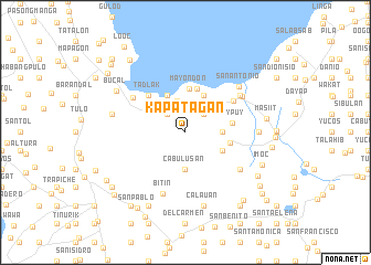 map of Kapatagan