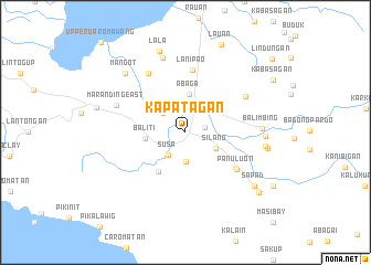 map of Kapatagan