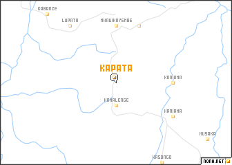 map of Kapata