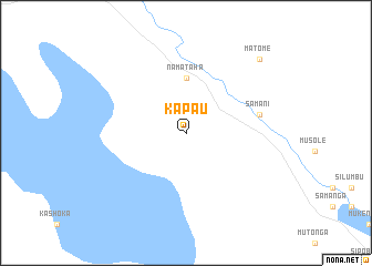 map of Kapau