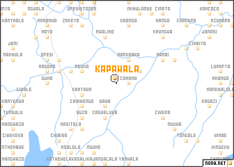 map of Kapawala