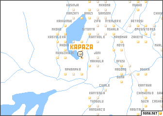 map of Kapaza