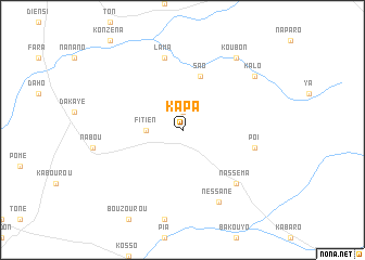 map of Kapa
