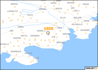 map of Käpa