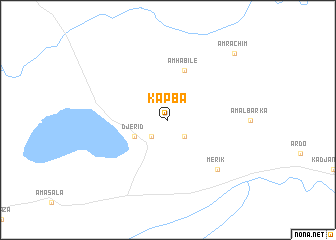 map of Kapba