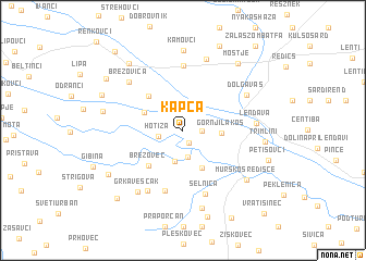 map of Kapca