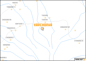 Map Of Kapchorwa District Kapchorwa (Uganda) Map - Nona.net