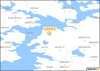 map of Kapee