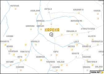 map of Kapeka