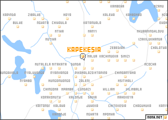 map of Kapekesia