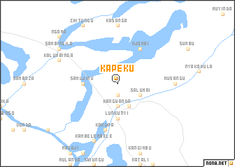 map of Kapeku