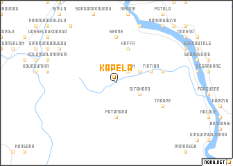 map of Kapéla