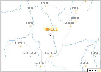 map of Kapele