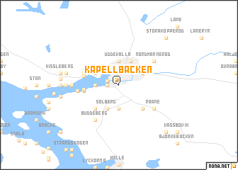 map of Kapellbacken