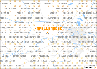 map of Kapellenhoek